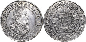 Habsburg
Ferdinand II. 1619-1637 Taler 1625, Wien Voglhuber 154/IX Davenport 3091 Herinek 387 Vorzüglich/fast prägefrisch
