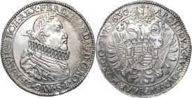 Habsburg
Ferdinand II. 1619-1637 Taler 1630, KB-Kremnitz Voglhuber 142 Davenport 3129 Huszar 1179 Av. Teilweise korrodiert, vorzüglich-Stempelglanz