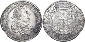 Habsburg
Ferdinand II. 1619-1637 Taler 1636, Graz Voglhuber 134/VIII Davenport 3111 Seltenes und prachtvolles Exemplar. In dieser Erhaltung sehr selt...