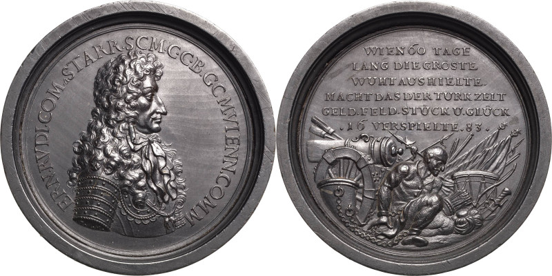 Habsburg
Leopold I. 1657-1705 Dunkler Damebrettstein 1683. 2. Türkenbelagerung ...