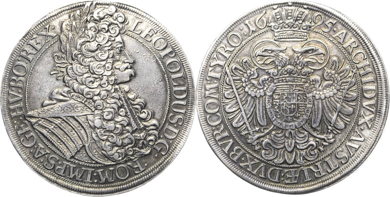 Habsburg
Leopold I. 1657-1705 Taler 1695, Wien Voglhuber 234/V Davenport 3229 H...