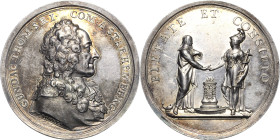 Habsburg
Maria Theresia 1740-1780 Silbermedaille o.J. (1745) (M. Donner) Tod des kaiserlichen Finanzministers Graf Starhemberg. Brustbild nach rechts...