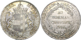 Habsburg
Maria Theresia 1740-1780 Taler 1766, Günzburg Kronenbügel nach links Voglhuber 272/II Davenport 1148 Eypeltauer 397 a Prachtvolles Exemplar....