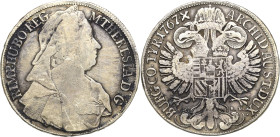 Habsburg
Maria Theresia 1740-1780 Taler 1767, IC/SK-Wien Voglhuber -, vgl. 281/VI Davenport 1115 Eypeltauer 189 Fast sehr schön/sehr schön