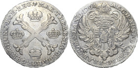 Habsburg
Maria Theresia 1740-1780 Kronentaler 1768, Kopf-Brüssel Voglhuber 287 Davenport 1282 Eypeltauer 438 Delmonte 388 Sehr schön-vorzüglich/vorzü...