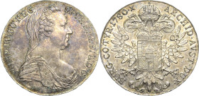 Habsburg
Maria Theresia 1740-1780 Taler 1780, Wien Spätere Prägung um 1900 Davenport 1117 Eypeltauer 190 b Hafner III, 49 a Prägefrisch