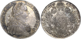 Habsburg
Josef II. 1764-1790 Taler 1771, F/AS-Hall Voglhuber 292 Davenport 1164 Eypeltauer 821 M./T. 1033 Prachtexemplar mit feiner Patina. Vorzüglic...