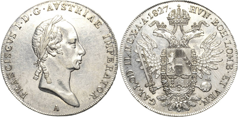 Kaiserreich Österreich
Franz I. 1804-1835 Taler 1827, A-Wien Jaeger 198 Davenpo...