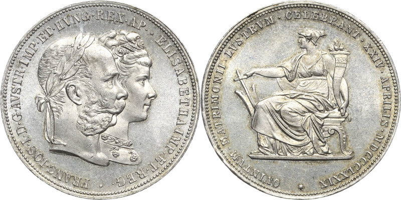 Kaiserreich Österreich
Franz Joseph I. 1848-1916 Doppelgulden 1879, Wien Silber...