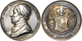 Medaillen
Göttweig Silbermedaille 1843 (Cesar) 50-jähriges Priesterjubiläum von Abt Altmann. Brustbild nach links / Stiftswappen auf gekreuzten Pasto...
