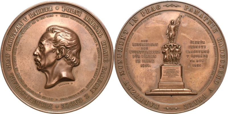 Medaillen
Prag Bronzemedaille 1859 (M. Seidan/Pittner) Errichtung des Denkmals ...