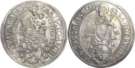 Geistlichkeiten - Salzburg
Paris Graf von Lodron 1619-1653 Taler 1623. Zöttl 1474 Probszt 1195 Davenport 3497 Kl. Kratzer, fast vorzüglich