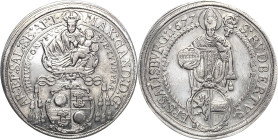 Geistlichkeiten - Salzburg
Max Gandolph Graf Kuenburg 1668-1687 Taler 1677. Zöttl 1997 Probszt 1657 Davenport 3508 Vorzüglich-Stempelglanz