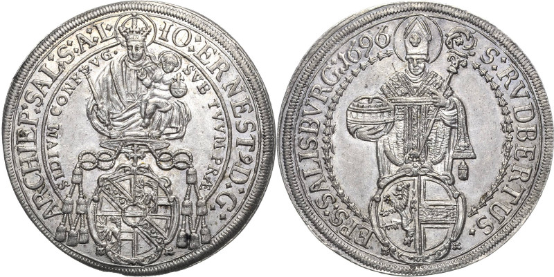 Geistlichkeiten - Salzburg
Johann Ernst von Thun und Hohenstein 1687-1709 Taler...