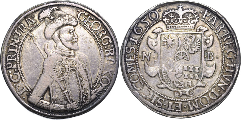 Siebenbürgen
Georg II Rakoczi 1648-1660 Taler 1650, NB-Nagybanya Davenport 4743...