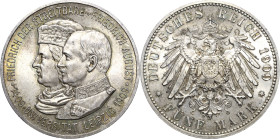 Sachsen
Friedrich August III. 1904-1918 5 Mark 1909 (E) Universität Leipzig Jaeger 139 Fast Stempelglanz/Stempelglanz