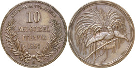 Deutsch-Neuguinea
 10 Neu-Guinea-Pfennig 1894 A Jaeger 703 Fast vorzüglich