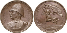 Deutsch-Ostafrika
 Bronzemedaille 1890 (Oertel) Übernahme des Schutzgebietes Deutsch-Ostafrika in die Reichsverwaltung. Brustbild des Majors von Wiss...