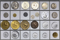 Allgemeine deutsche Gebiete
Lot-25 Stück Sachsen 5 Mark 1902 a.d.Tod, 1909 Uni Leipzig (R. Broschierspuren), 1914. 3 Mark 1913 Völkerschlachtdenkmal....
