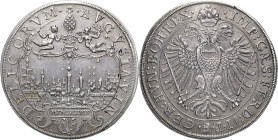 Augsburg-Stadt
 Taler 1627. Stadtansicht. Mit Titel Ferdinand II Forster 201 Davenport 5026 Vetterle 1627.8 Prachtvolles Exemplar. Fast prägefrisch