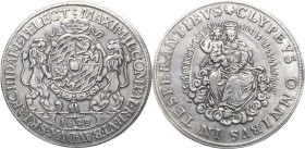 Bayern
Maximilian I., als Kurfürst 1623-1651 Taler 1628, München Madonna Hahn 111 Beierlein 898 Davenport 6075 Vorzüglich