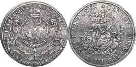 Bayern
Maximilian I., als Kurfürst 1623-1651 Taler 1638, München Madonna Hahn 111 Beierlein 904 Anm. Davenport 6078 Rauer Stempel, sehr schön-vorzügl...