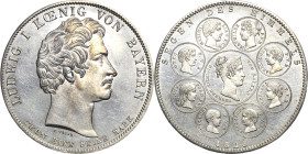 Bayern
Ludwig I. 1825-1848 Geschichtstaler 1828, München Segen des Himmels AKS 121 Jaeger 37 Kahnt 83 Davenport 563 Prachtexemplar vom Erstabschlag. ...