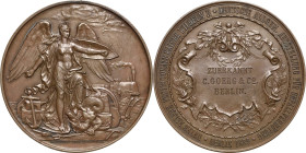 Berlin
 Bronzemedaille 1889 (O. Geyer/Oertel) Preismedaille der deutschen allgemeinen Ausstellung für Unfallverhütung. Geflügelte weibliche Gestalt m...