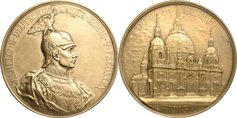 Berlin
 Bronzemedaille 1905 (A. Krüger/R. Kullrich) Einweihung des Berliner Dom...