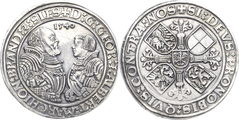 Brandenburg-Franken
Georg von Ansbach und Albrecht der Jüngere von Bayreuth 153...