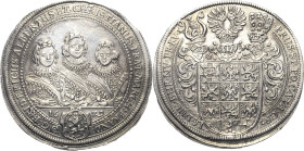 Brandenburg-Ansbach
Friedrich, Albert und Christian 1625-1634 Taler 1629, Nürnberg Slg. Wilmersdörffer 872 Davenport 6238 Slg. Erlanger 2015 Slg. Grü...