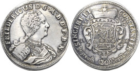 Brandenburg-Bayreuth
Friedrich 1735-1763 30 Kreuzer 1736, Bayreuth Slg. Wilmersdörffer 764 Slg. Grüber 3908 Sehr schön+