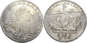 Brandenburg-Bayreuth
Friedrich 1735-1763 Taler 1752, CLR-Bayreuth Mit Signatur H Slg. Wilmersdörffer - Davenport 2032 Slg. Grüber 3864 Prägeschwäche,...