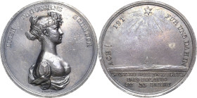 Brandenburg-Preußen
Friedrich Wilhelm III. 1797-1840 Silbermedaille 1810 (A. Abramson) Tod seiner ersten Gemahlin Luise Auguste Wilhelmine Amalie, He...