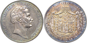 Brandenburg-Preußen
Friedrich Wilhelm III. 1797-1840 Doppeltaler 1840, A-Berlin Olding 179 AKS 9 Jaeger 64 Kahnt 372 Davenport 765 Attraktives Exempl...