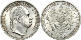 Brandenburg-Preußen
Wilhelm I. 1861-1888 Taler 1866, A-Berlin Sieg Olding 407 AKS 117 Jaeger 98 Kahnt 389 Davenport 784 Prachtvolles Exemplar. Fast S...