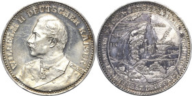 Brandenburg-Preußen
Wilhelm II. 1888-1918 Silbermedaille 1888. Eröffnung des Nord-Ostsee-Kanals. Brustbild nach links / Kartenansicht des Nord-Ostsee...