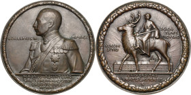 Brandenburg-Preußen
Wilhelm II. 1888-1918 Bronzegussmedaille 1911 (Theodor von Gosen) 100 Jahre Universität Breslau. Brustbild Kaiser Wilhelms II. na...