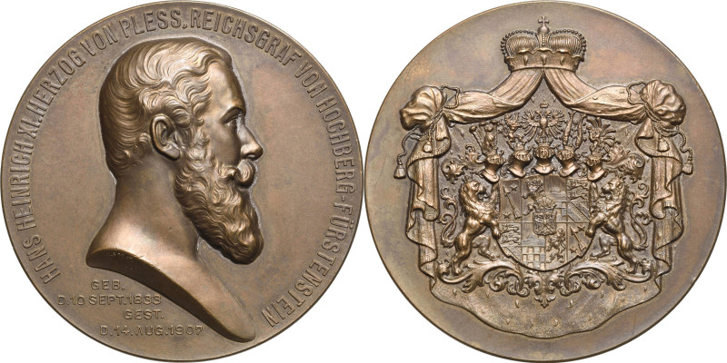 Brandenburg-Preußen
 Bronzemedaille o.J. (1907) (M. & W. St.) Auf den freien St...