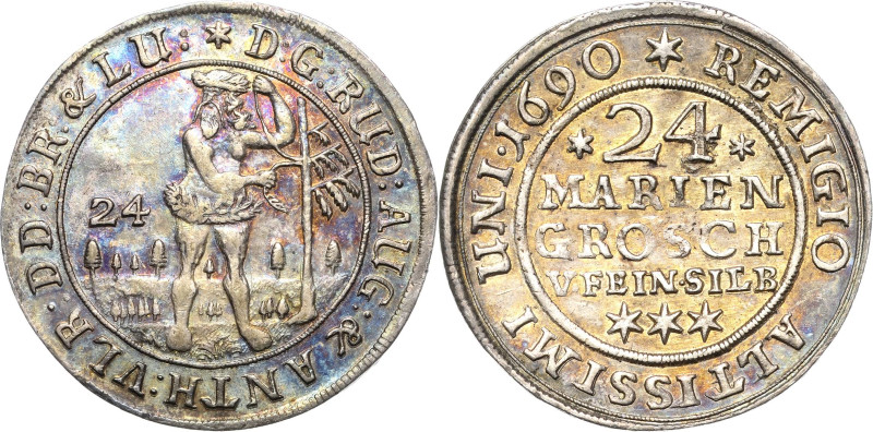 Braunschweig-Wolfenbüttel
Rudolf August und Anton Ulrich 1685-1704 24 Mariengro...