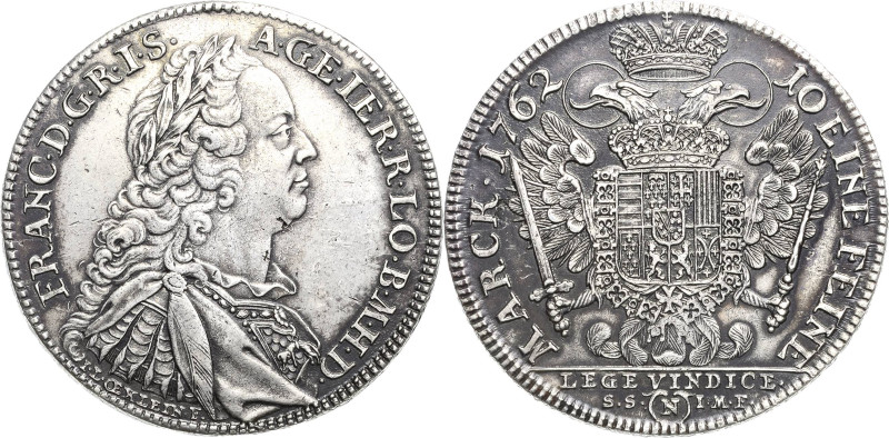 Nürnberg
 Taler 1762, SS(N)IMF-Sigmund Scholz und Johann Martin Förster Kontrib...