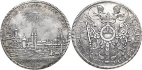 Nürnberg
 Taler 1768, SR-Scholz/Riedner Mit Titel Joseph II. Stadtansicht. Mit Laubrand Kellner 344 c Slg. Erlanger 760 Davenport 2494 Attraktives Ex...