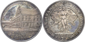 Nürnberg
 Silbermedaille 1925 (A. Hummel/L.Chr. Lauer) Eröffnung des Bayerischen Neuen Verkehrsmuseums in Nürnberg. Ansicht des Museumsgebäudes / Gen...