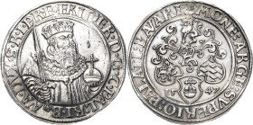 Pfalz-Oberpfalz
Friedrich II. 1508-1556 Taler 1547, Neumarkt Götz 165 var. Slg. Memmesheimer 2794 var. Davenport 9627 Schulten 2731 Noss 226 var Sehr...