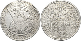 Sachsen-Kurlinie ab 1547 (Albertiner)
Christian I. 1586-1591 Taler 1589, HB-Dresden Keilitz/Kahnt 142 Schnee 731 Davenport 9806 Sehr schön