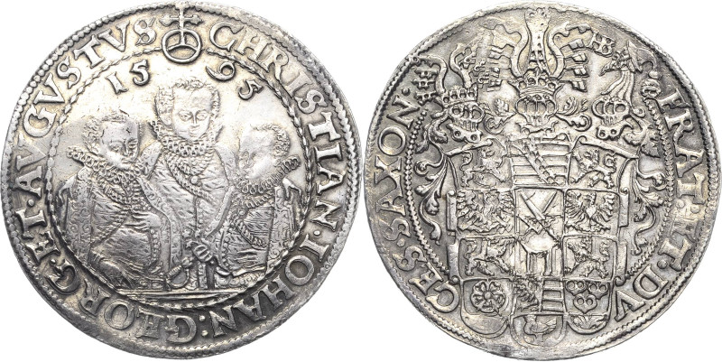 Sachsen-Kurlinie ab 1547 (Albertiner)
Christian II., Johann Georg I. und August...