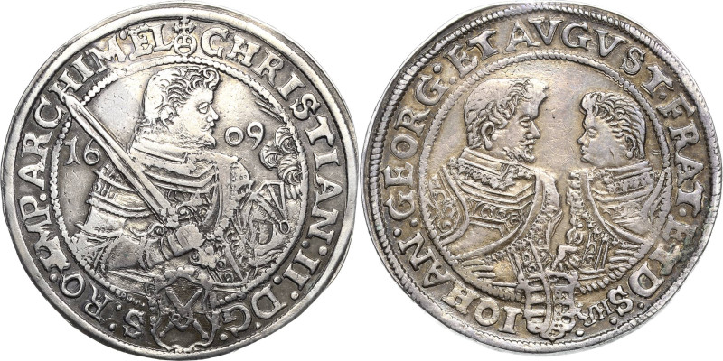 Sachsen-Kurlinie ab 1547 (Albertiner)
Christian II., Johann Georg I. und August...