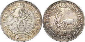 Sachsen-Kurlinie ab 1547 (Albertiner)
Johann Georg I. und August 1611-1615 Taler 1611, o. Mzst. (Herbart von Lünen) Auf seinen Regierungsantritt 1611...