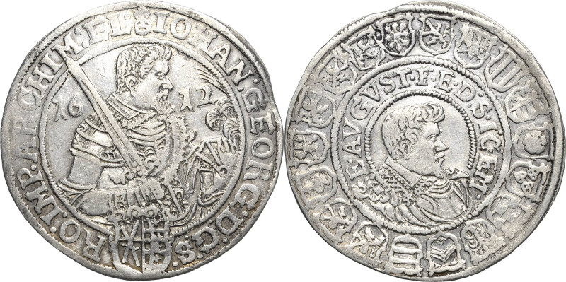 Sachsen-Kurlinie ab 1547 (Albertiner)
Johann Georg I. und August 1611-1615 Tale...