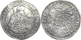 Sachsen-Kurlinie ab 1547 (Albertiner)
Johann Georg I. (1611-) 1615-1656 1/2 Taler 1631, HI-Dresden C/K 180 Kohl 158 Vorzüglich-prägefrisch